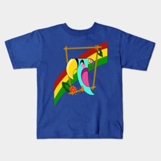 Tiki Bird Kids T-Shirt